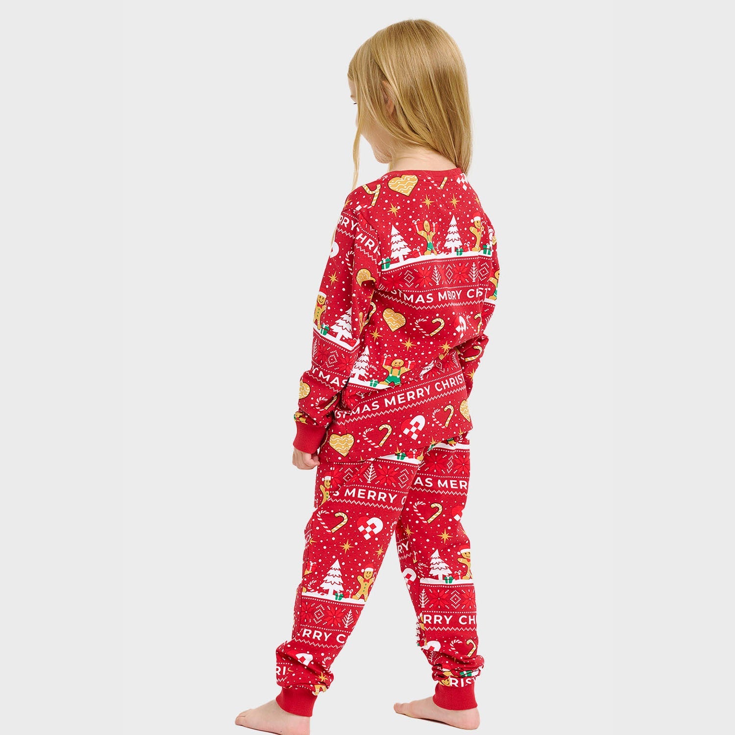 Christmas Cookie Pyjamas Red β Kids